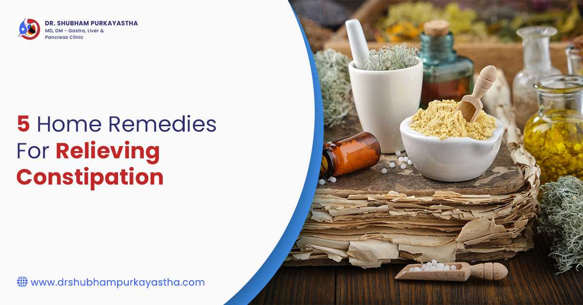 5 Home Remedies For Relieving Constipation